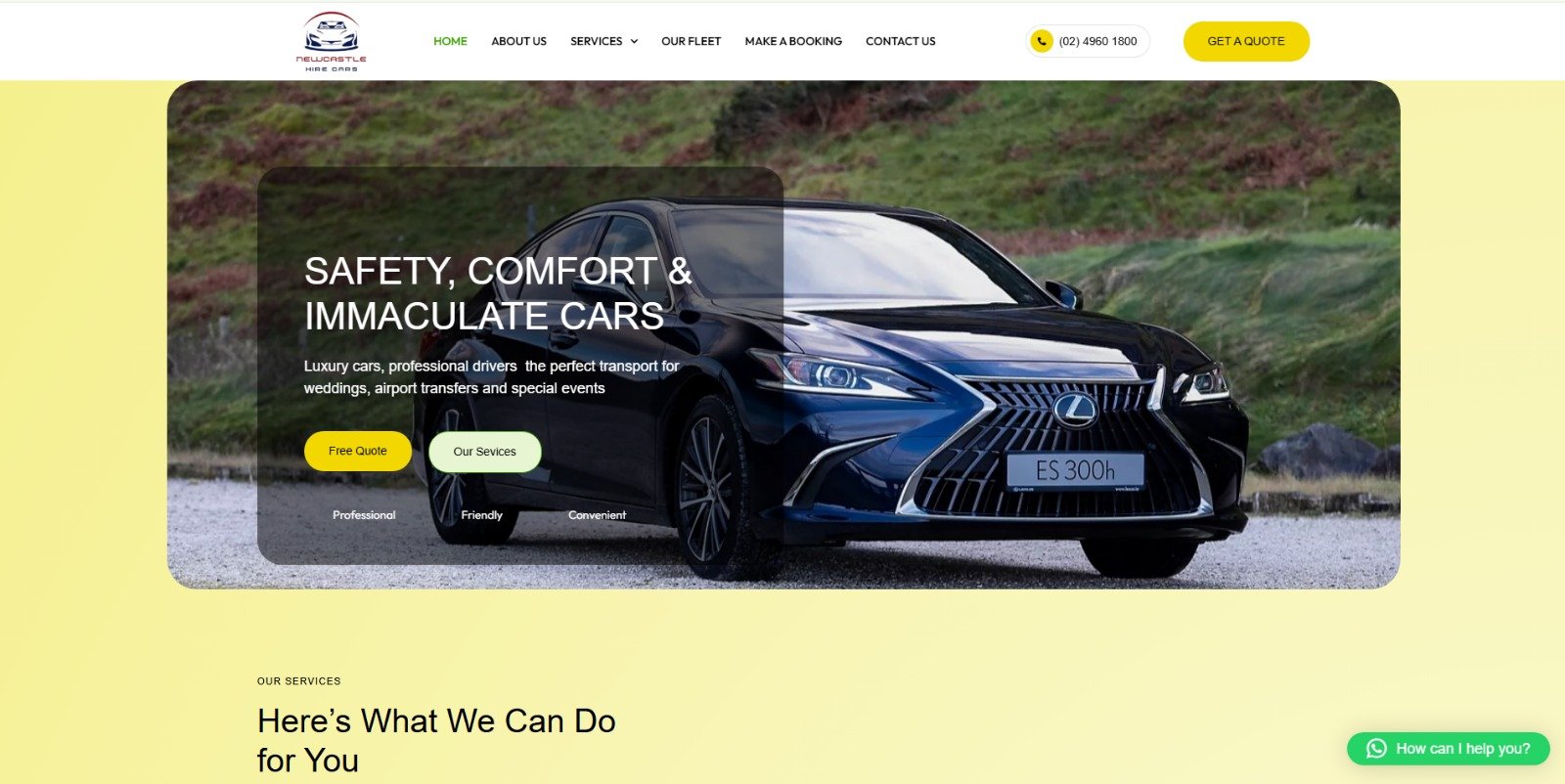 Newcastle Hire Cars